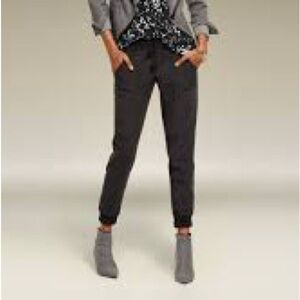 Cabi black 3570 Marathon drawstring stretchy waist Jogger pants, XL.
